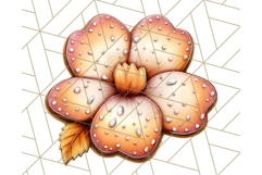 Fall Cookie Clipart PNG, Autumn Sweets Pumpkin Cookies Product Image 5