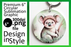 Stylish Circle Design for Keychains , Animals Product Image 1