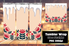 EXQUISITE 20oz Tumbler PNG Template , Christmas Product Image 1
