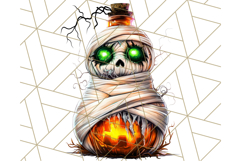 Bright Halloween Potion Bottle PNG Clipart, Holiday Elements Product Image 5