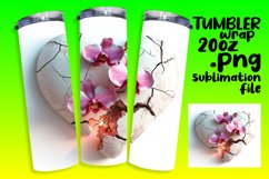 Romantic 3D Hearts in Sublimation Product Image 1