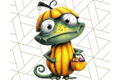 Monster Kids Clipart PNG, Cute Halloween Costume Art Product Image 5