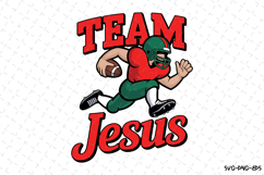 Team Jesus Svg | Game Day Svg | Sport Svg | Svg Cut Files Product Image 1