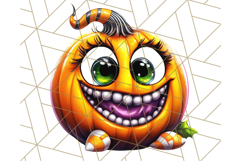 Spooky Cute Monster PNG Clipart, Adorable Halloween Monsters Product Image 5