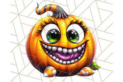 Spooky Cute Monster PNG Clipart, Adorable Halloween Monsters Product Image 5