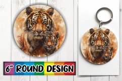 Chic Watercolor Mom &amp; Baby Animal Accessories Product Image 1