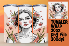 Creative 20oz Design for Any Occasion , Beauty Woman Product Image 1