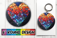 Heart Pattern Sublimation Delights Product Image 1