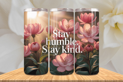 Positive Affirmations 20oz Tumbler wrap Inspirational Quotes Product Image 1