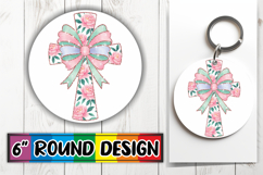 Joyful Circle Designs for Parties, Flower Cross Product Image 1