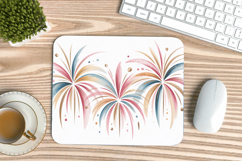 Happy New Year PNG Mouse Pad,Festive New Year's Eve 2026 PNG Product Image 1