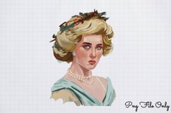 Royal Christmas Clipart Sublimation PNG Product Image 1