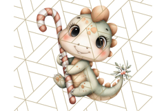 Christmas Dinosaur Party Png, Dino Clipart PNG Product Image 5