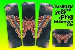Sublimation-Ready 20oz Design , Butterfly Product Image 1