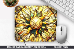 Mouse Pad Sublimation, Summer Mouse Pad PNG Design Product Image 1