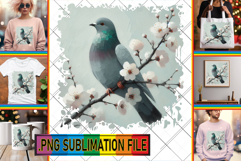 Joyful PNG TSHIRT Art Ideas, Birds Product Image 1