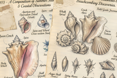 Summer Seashells Junk Pages Product Image 4