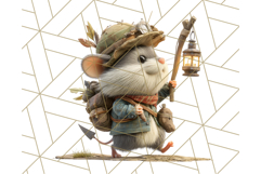 Tiny Explorers Clipart PNG, Animal Adventure PNG Product Image 5