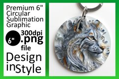 Joyful ty Keychains: 3D Sublimation Edition Product Image 1