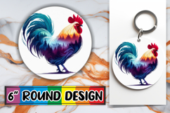 Radiant Circle Ornaments Design PNG, Animals Art Product Image 1