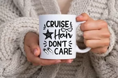 Cruise Hair Don't Care SVG, Summer SVG Design Product Image 2