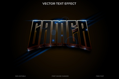 Gamer Vector Text Effect Product Image 1