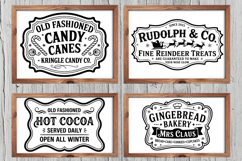 Christmas Sign Svg, Farmhouse Svg, Vintage Christmas Svg Product Image 1