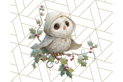 Winter Animal Masquerade Clipart PNG Woodland Animals Product Image 5
