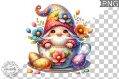 Easter Gnome Sublimation - Clipart PNG Design Product Image 1