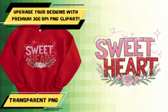 Charming PNG Template for Tote Bags , Valentines Product Image 1