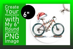 Bright Round Design Keychain Template , Holiday Product Image 1