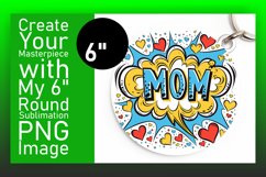 Mother's Day Round Sublimation Variety Product Image 1