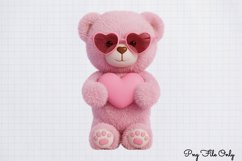 Retro Valentine Day Clipart PNG Product Image 1