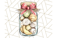 Coastal Cottagecore Summer Clipart PNG, Beachy Calm Vibes Product Image 5