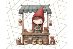 Whimsy Woods Harvest Festival Clipart PNG Files Product Image 5