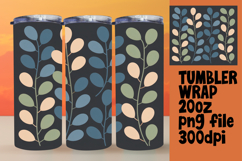 20oz Tumbler Wrap for Gift Giving , Flowers Product Image 1