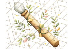 Whimsical Fairy Village Clipart PNG for Kids, Fairytales Png Product Image 5