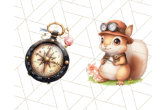 Mechanical Woodland Creatures PNG Steampunk Animal Art Product Image 7