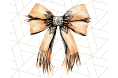 Western Style Bow PNG, Cute Cowboy, Cowgirl Coquette Png Product Image 5