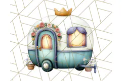 Royal Carriage & Princess Vehicle PNG Clipart for Fairytales Product Image 5