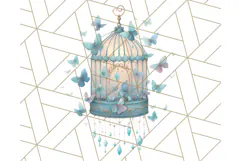 Fairy Tale Clipart PNG Magical Dress-Up Characters Product Image 5