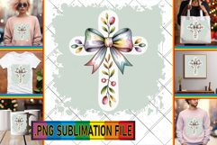 Watercolor Cute Spring Animals with Flowers Print Design Product Image 1