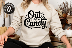 Out Of Candy - Halloween t-shirt Design Product Image 1