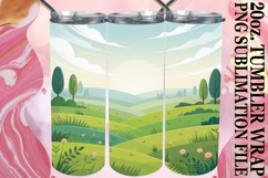 SWEET ADVENTURES 20oz TUMBLER WRAP, Spring Product Image 1