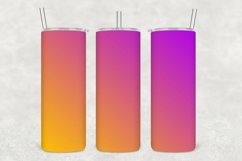 Ombre Gradient Tumbler Wrap Sublimation Product Image 1