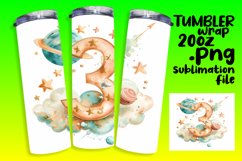 Cosmic Creation: 20oz Tumbler Wrap Designs Product Image 1