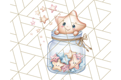 Kawaii Galaxy Buddies Clipart PNG, Cute Planets Clip Art Product Image 5