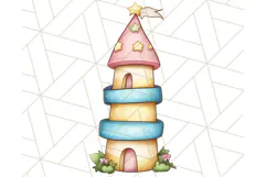 Fairy Tale Unicorn PNG Pastel Magic Clipart, Fantasy Rainbow Product Image 5