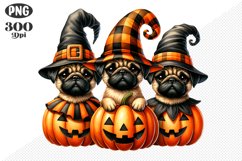 Halloween Dog Sublimation - Clipart PNG Design Product Image 1