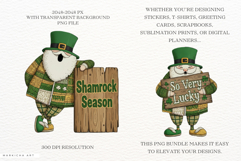 St Patricks Day Gnome Clipart Product Image 2